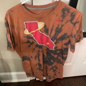 California Sports Team Bleach Dyed